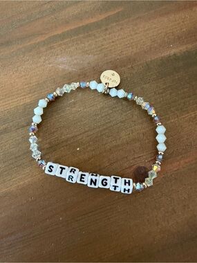 Little Words Project Strenght Beaded Bracelet
